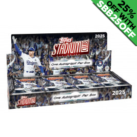 2025 Topps Stadium Club Baseball Hobby (Choose Team - 4-Box Break #1) Baseball